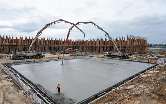 Industrial mat pour case study